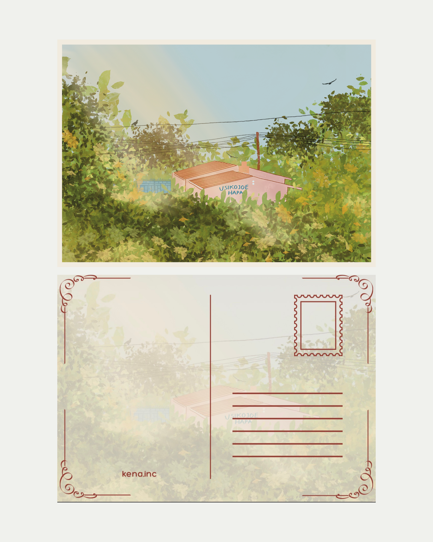 Nyumbani Art Print