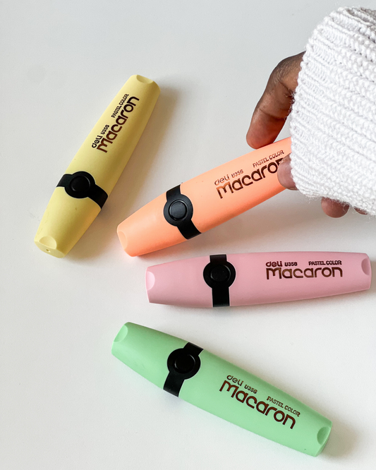 Pastel Highlighters Set