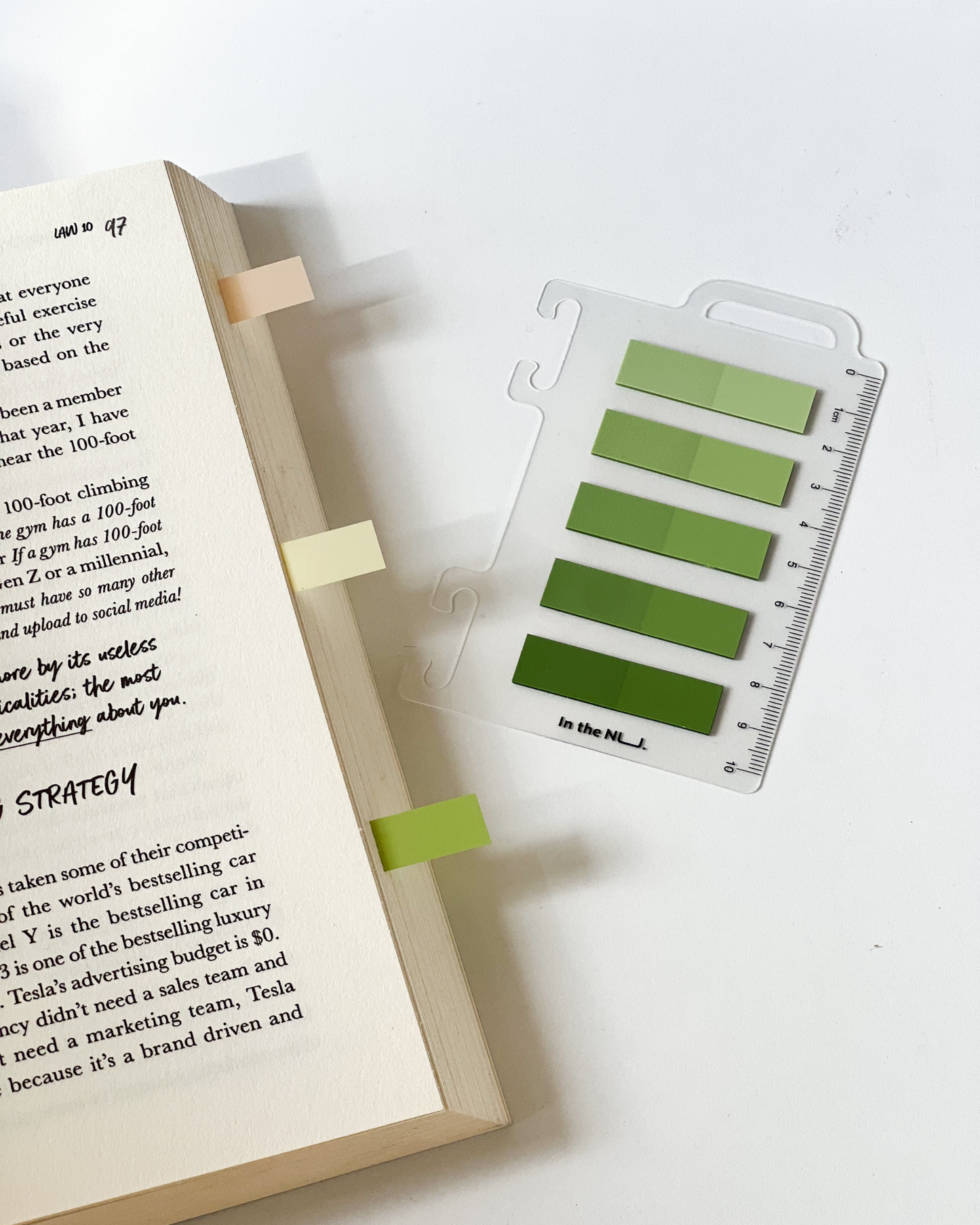 Green Index Tabs