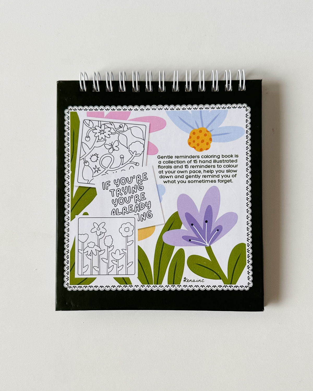 Gentle Reminders Mini Coloring Book