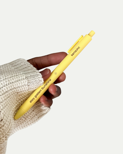 Stay Golden Sunshine Pen