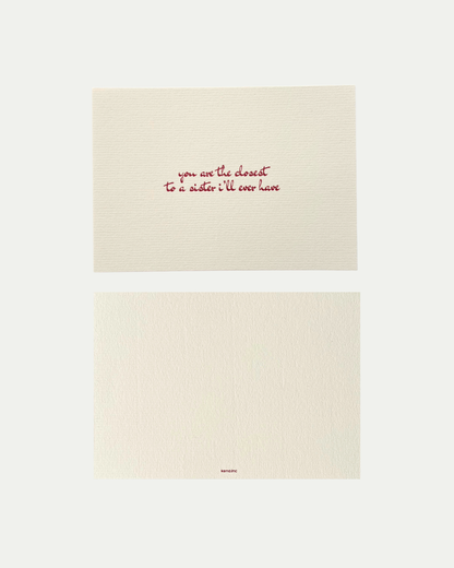 Soul Sister Greeting Card