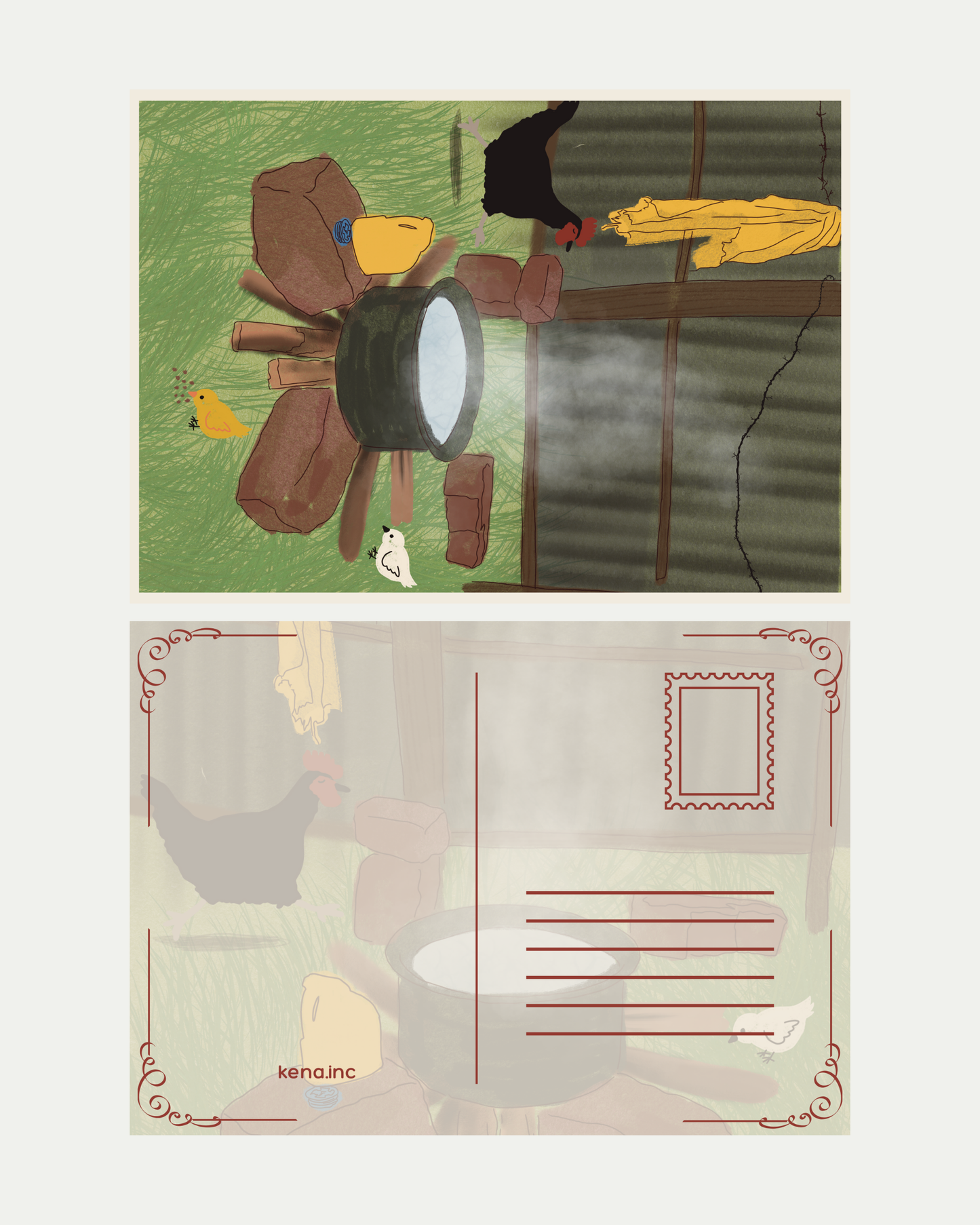Kuku Art Print