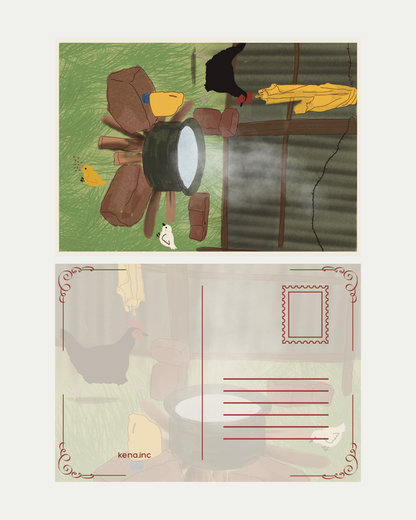 Kuku Art Print