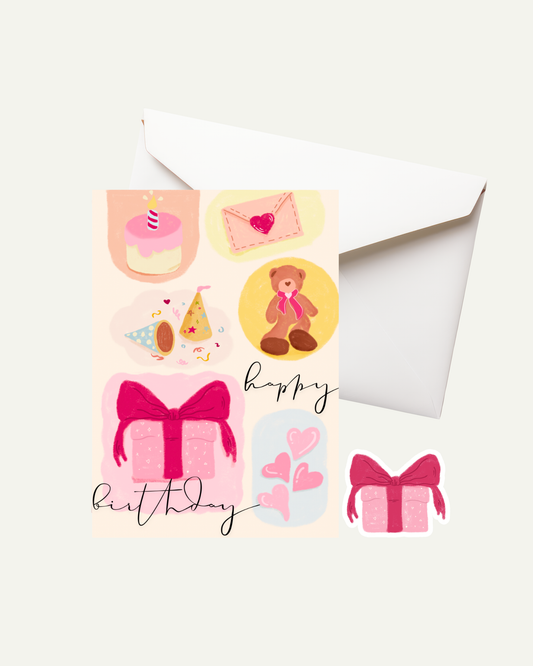 Happy Birthday Greeting Card