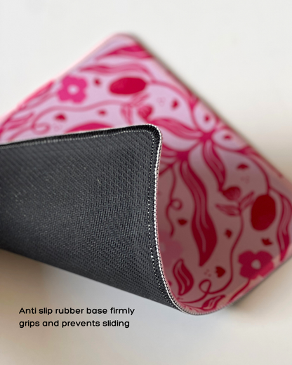 Pink Blooms Mousepad