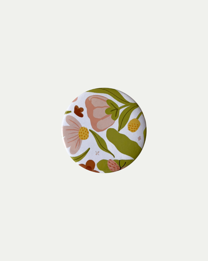 BloomFly Button Pin