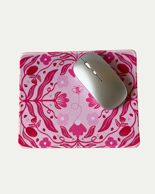 Pink Blooms Mousepad