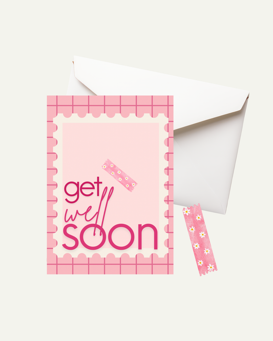 Get Well Soon Greeting Card