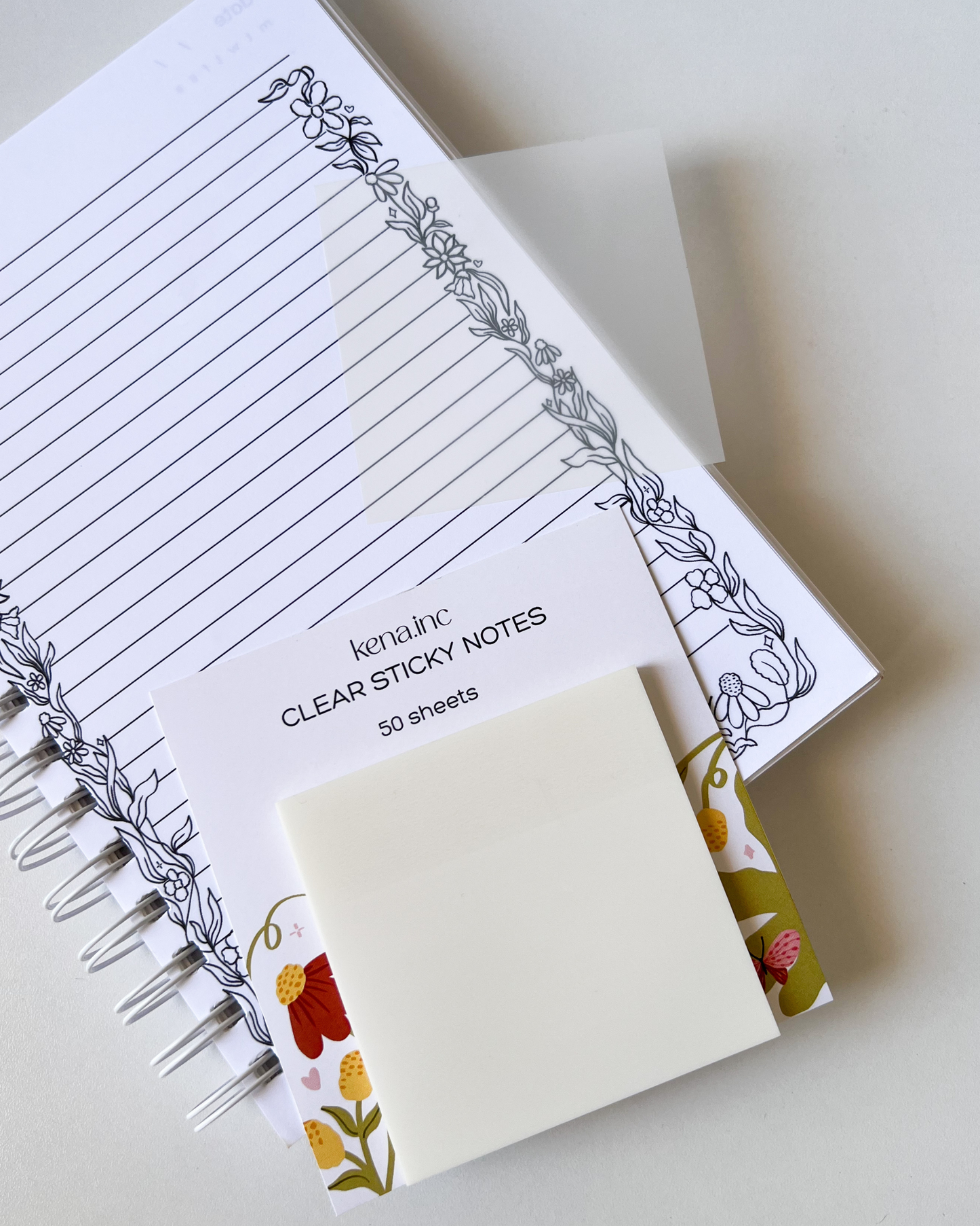 Clear Transparent Sticky Note