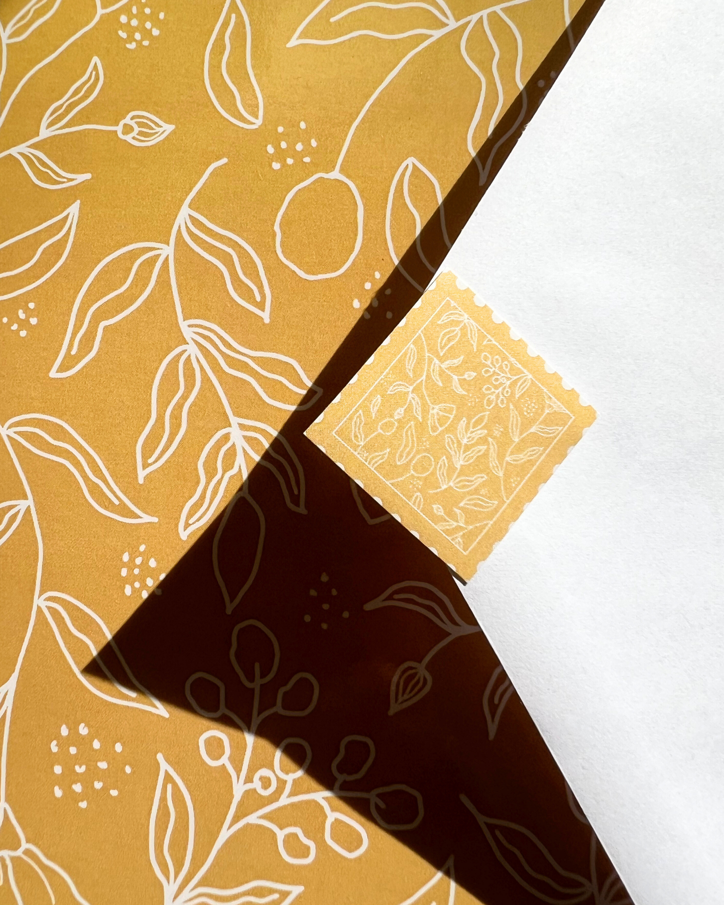 Yellow Blooms Greeting Card