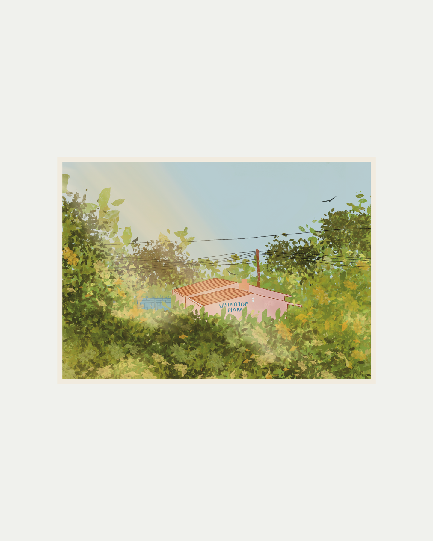 Nyumbani Art Print