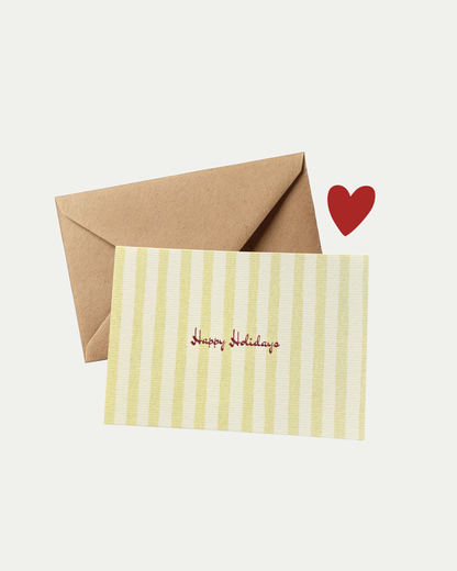 Happy Holidays Greeting Card