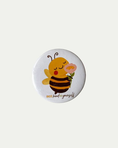 Bee Kind Button Pin