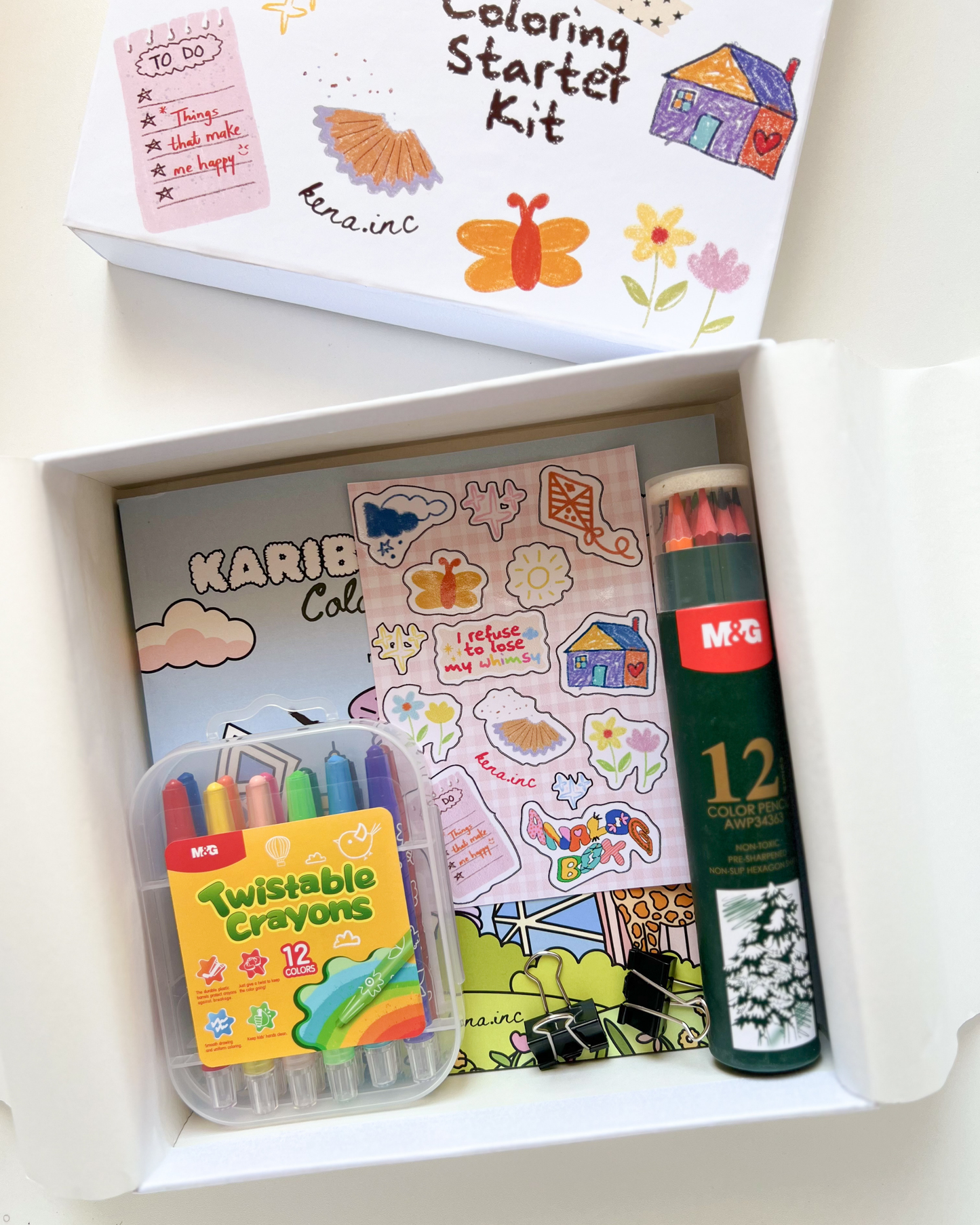 Analog Box - Coloring Starter Kit