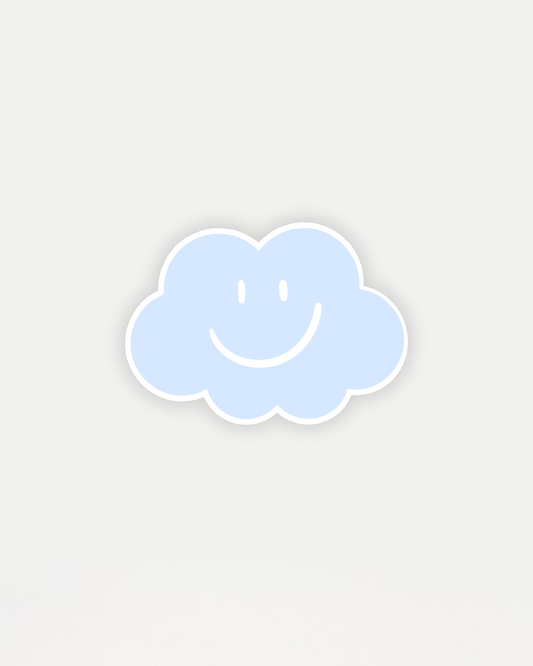 Smiling Cloud Sticker