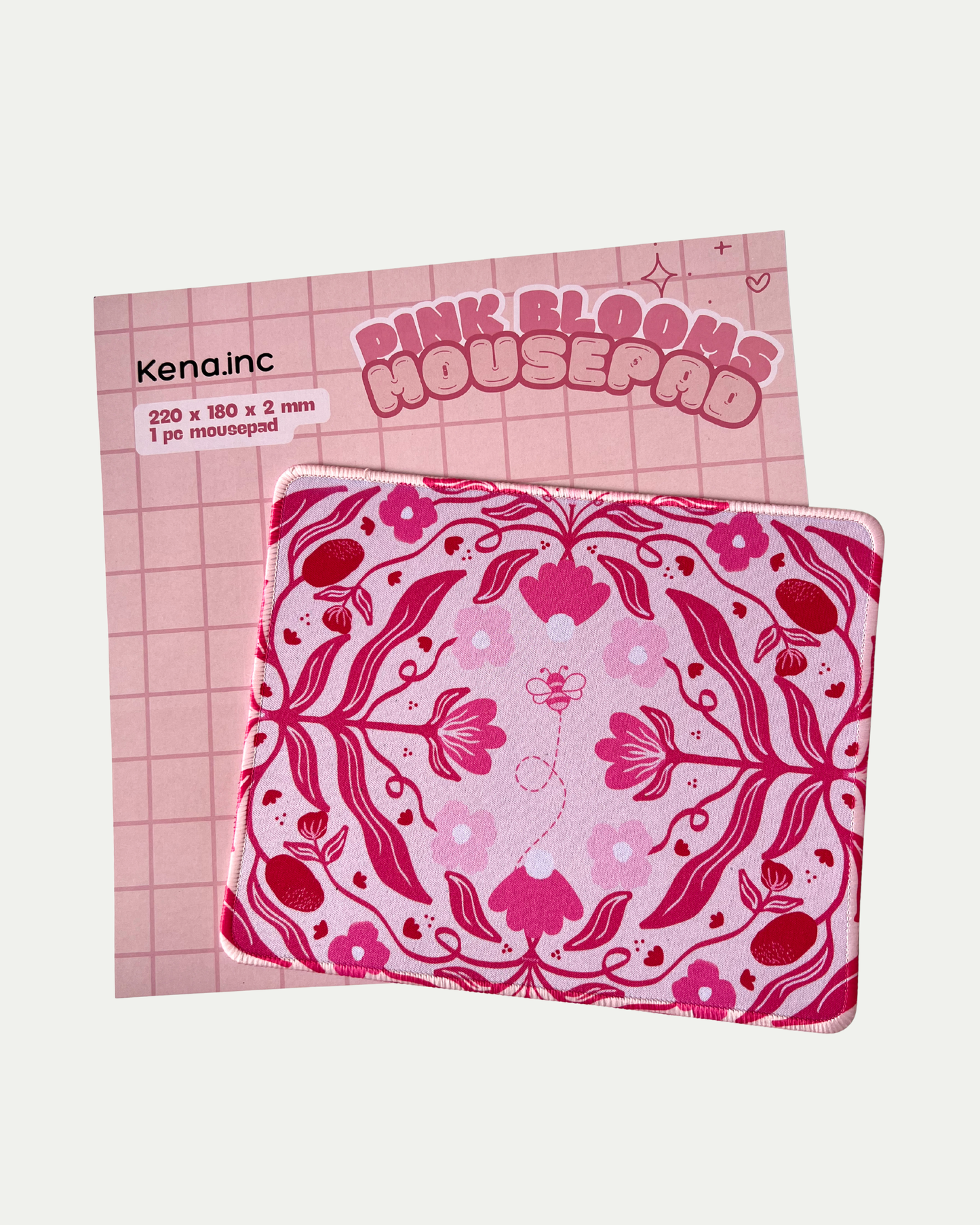 Pink Blooms Mousepad