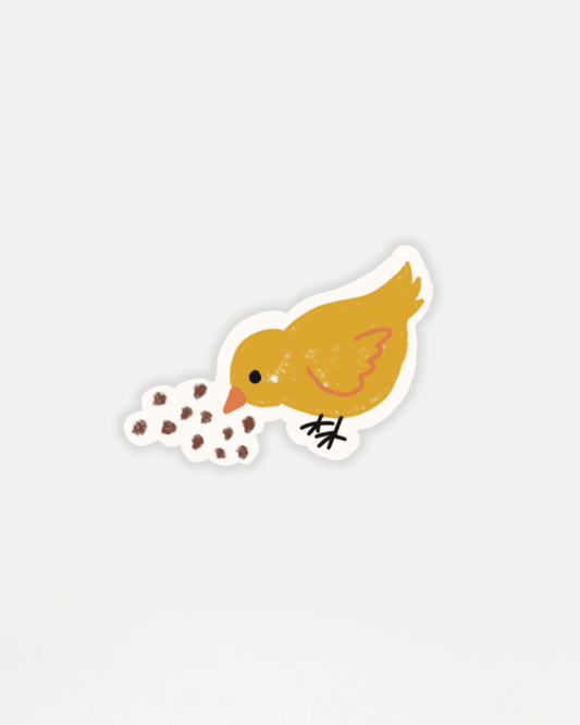 Golden Chick Sticker