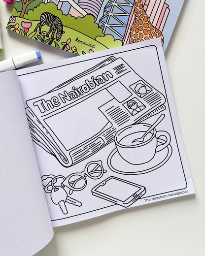 Kanairo Coloring Book