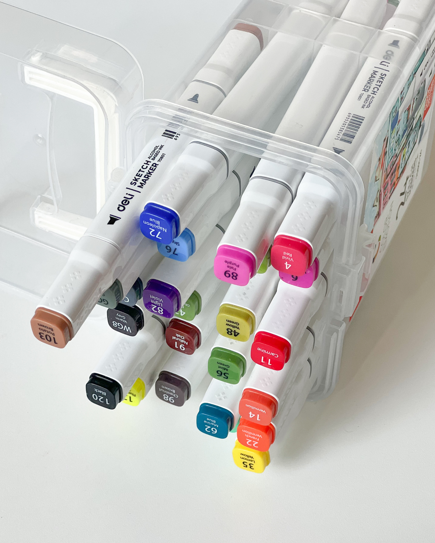 Alcohol Markers Dual Tip Set