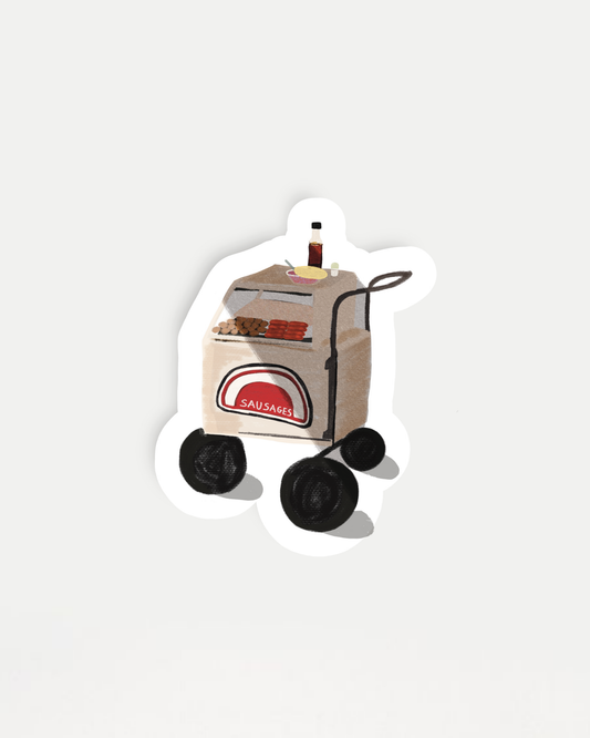 Smokie Cart Sticker