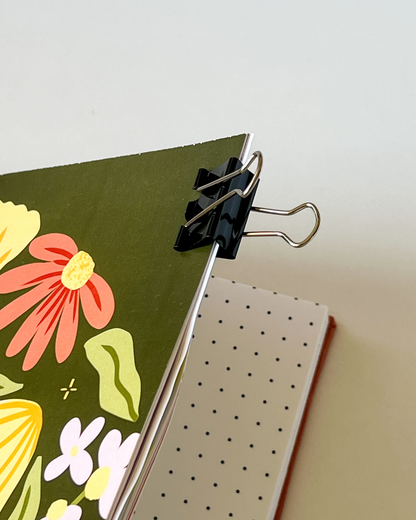 Black Binder Clips