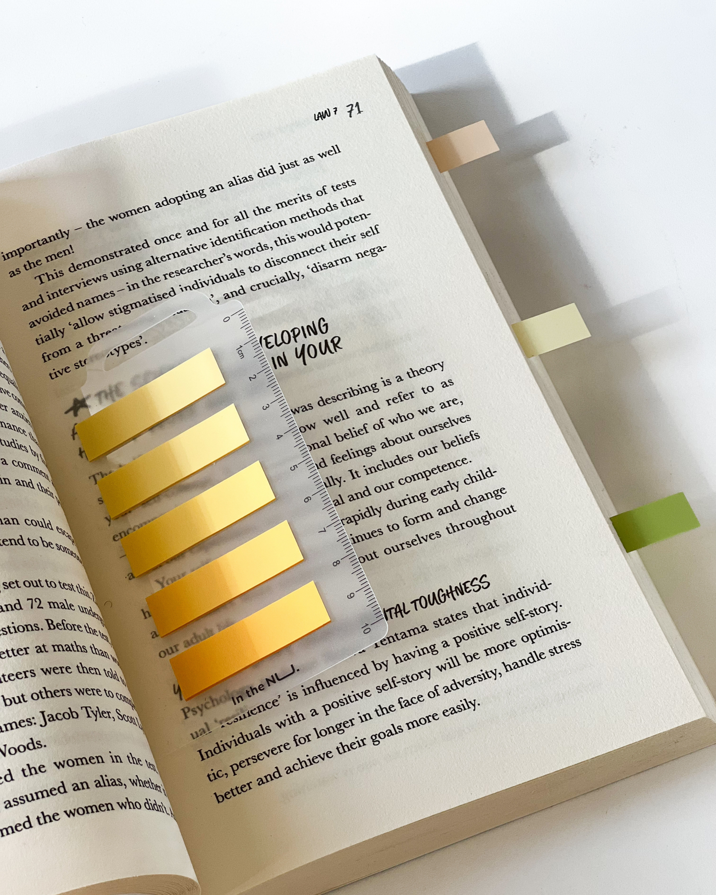 Yellow Index Tabs