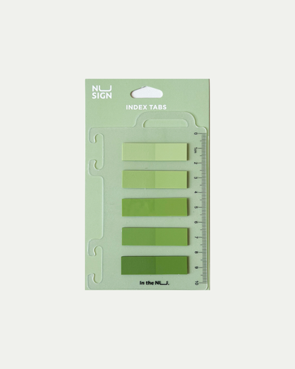Green Index Tabs
