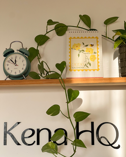 2026 Desk Calendar- follow the yellow dot