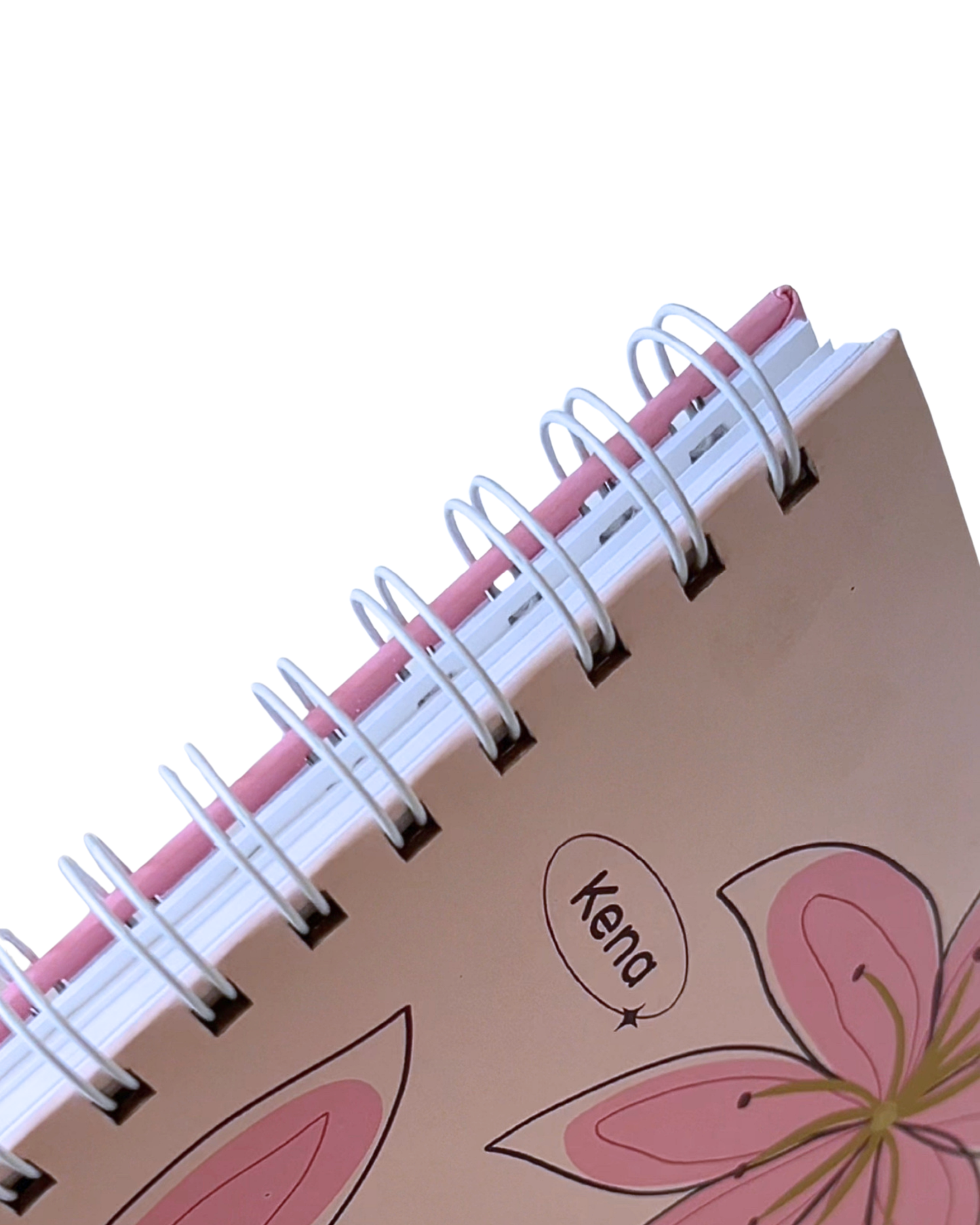 Pink Lilly Notebook