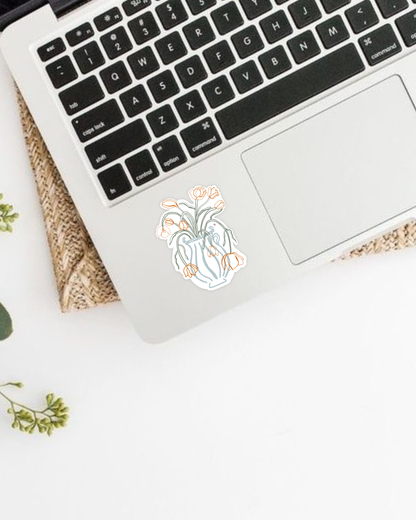 Bloom with Grace Sticker