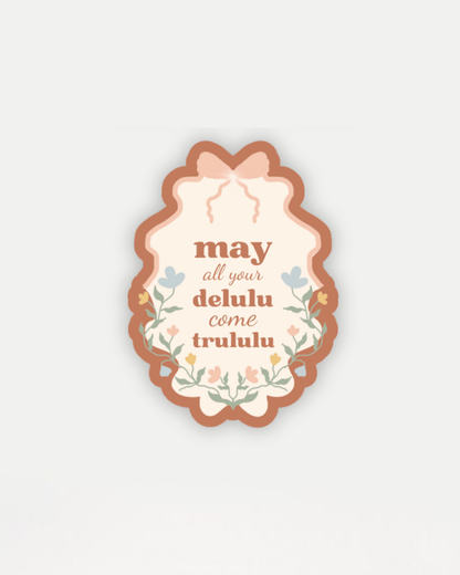Delulu Sticker