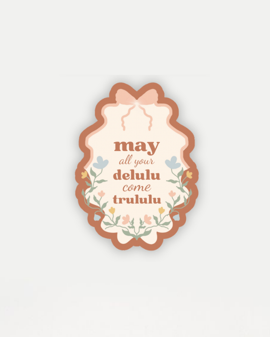 Delulu Sticker