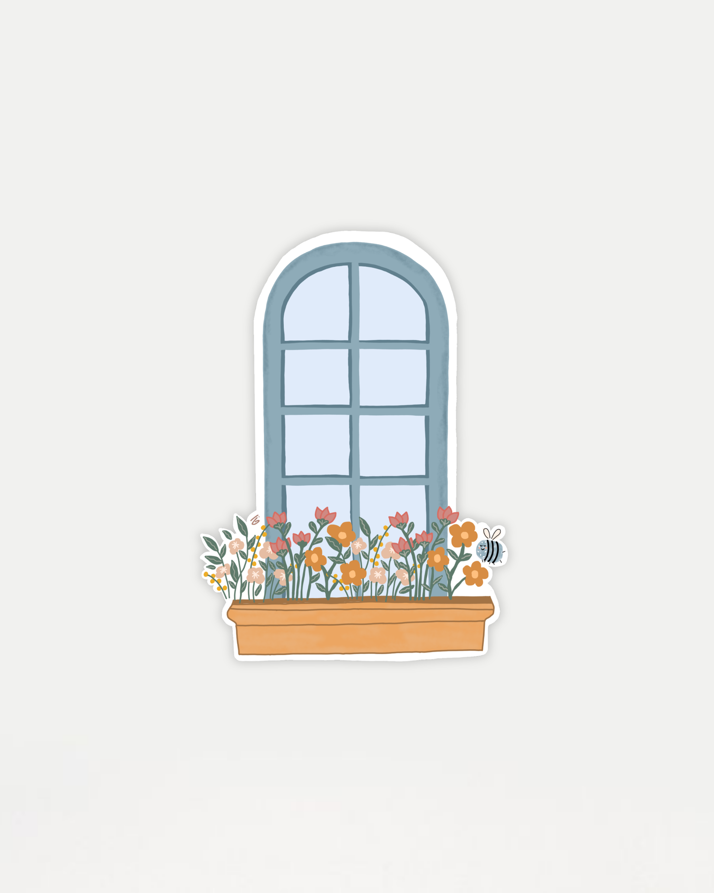 Blooming View Sticker