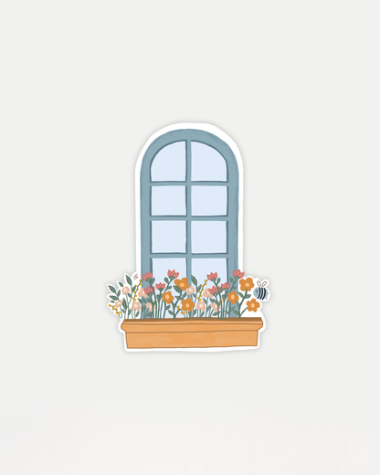 Blooming View Sticker