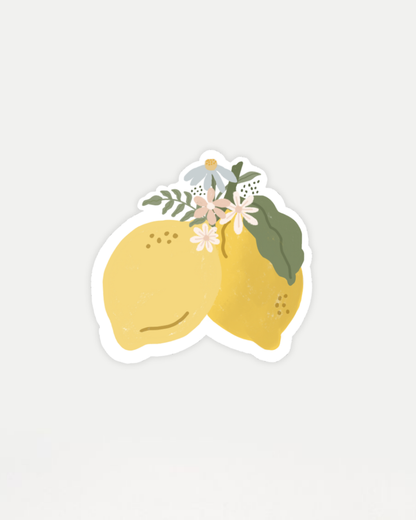 Lemon Bloom Sticker