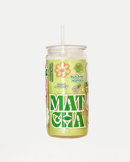 Matcha Glass Can