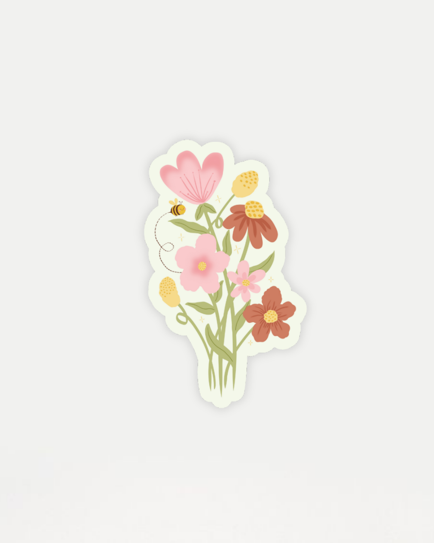 Soft Blooms Sticker