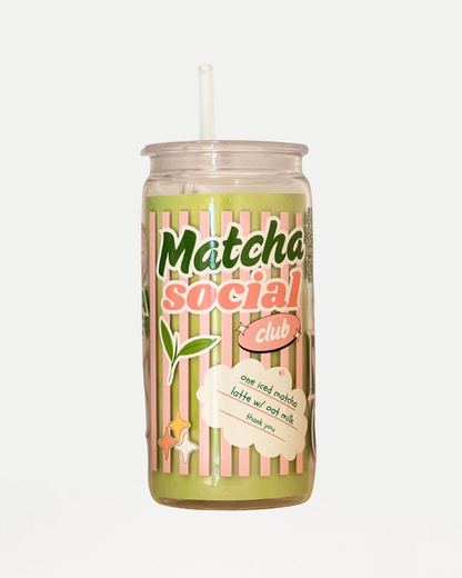 Matcha Glass Can