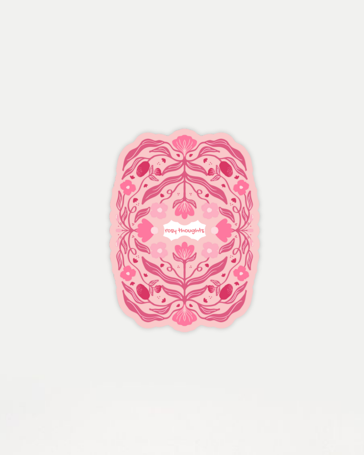 Rosy Thoughts Sticker