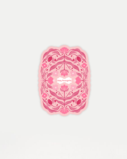 Rosy Thoughts Sticker