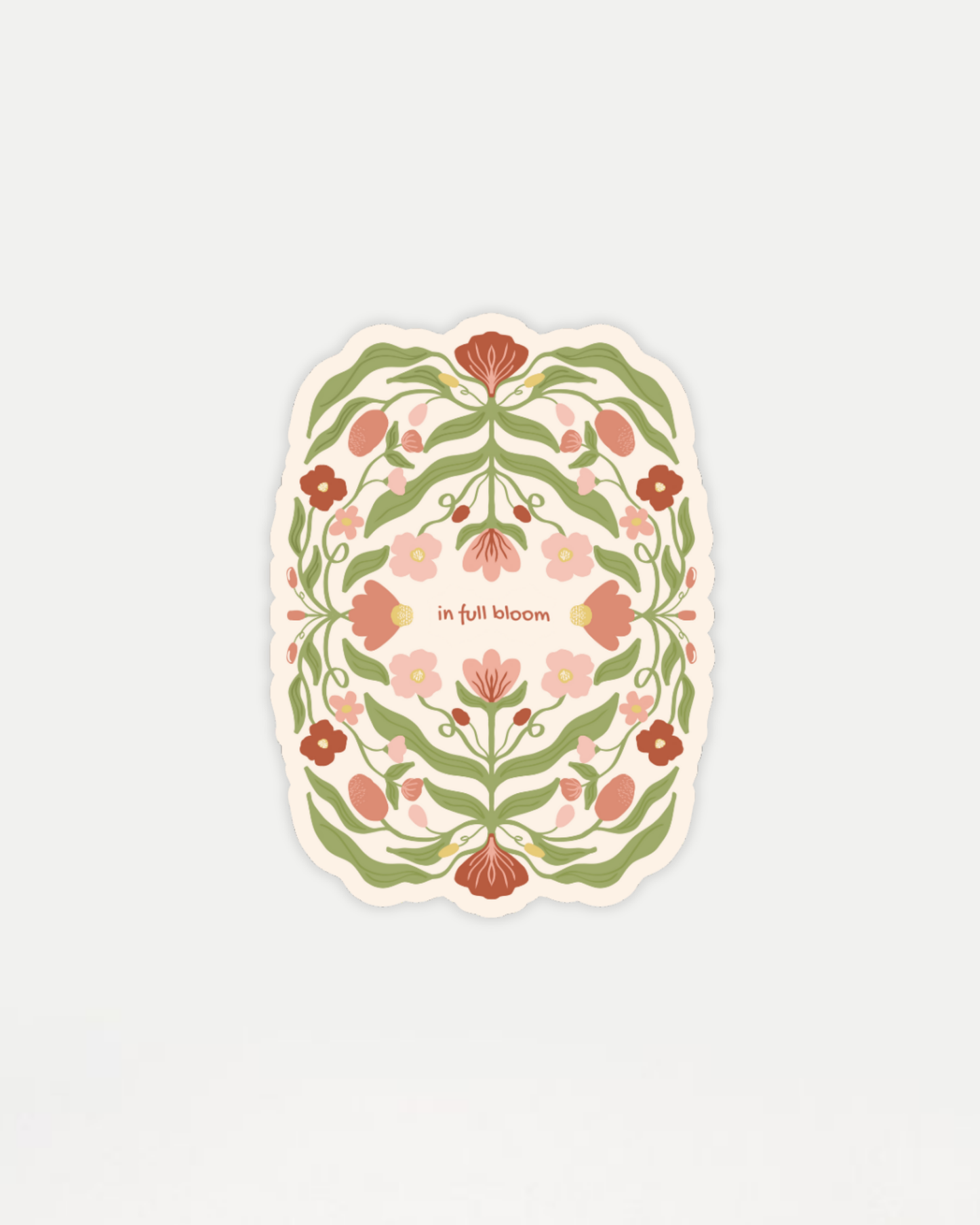 in Full Bloom Sticker