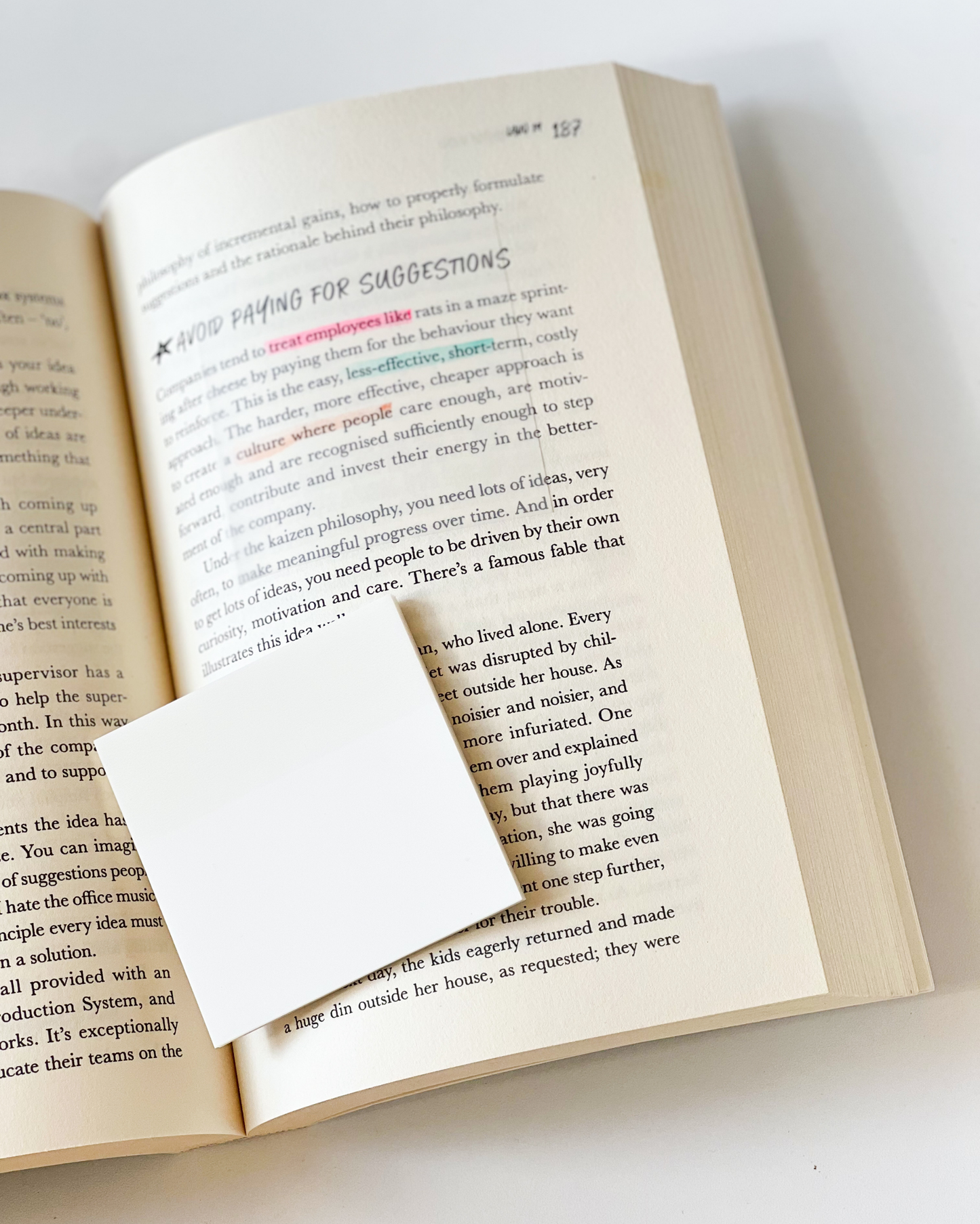 Clear Transparent Sticky Note