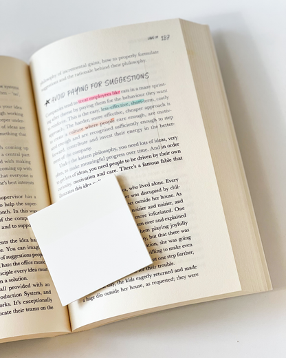 Clear Transparent Sticky Note
