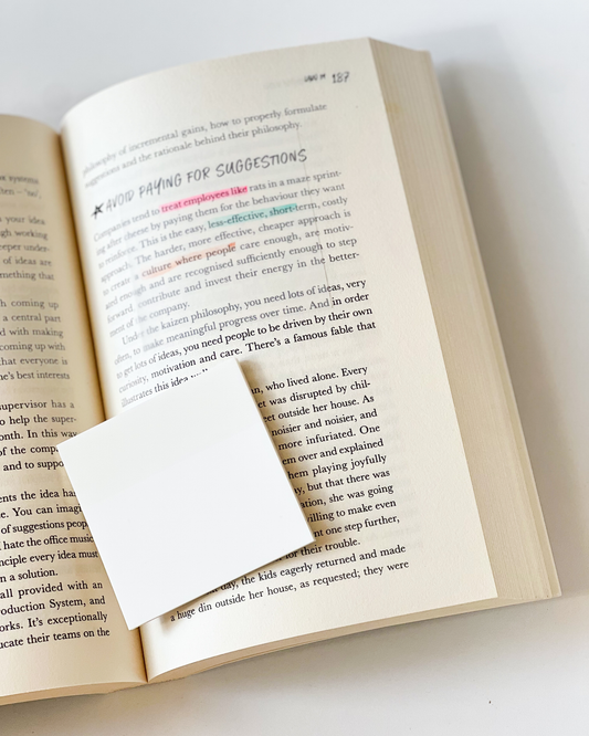 Clear Transparent Sticky Note