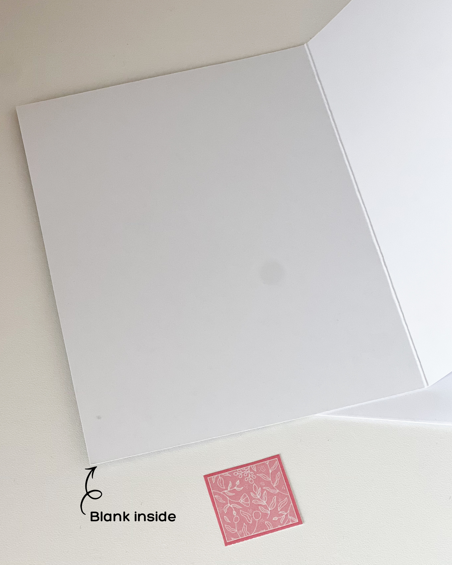 Pink Blooms Greeting Card