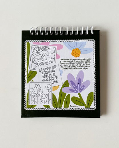 Gentle Reminders Mini Coloring Book