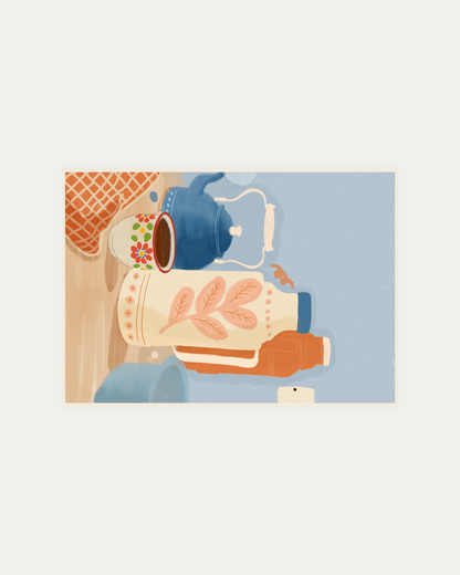 Jikoni Art Print