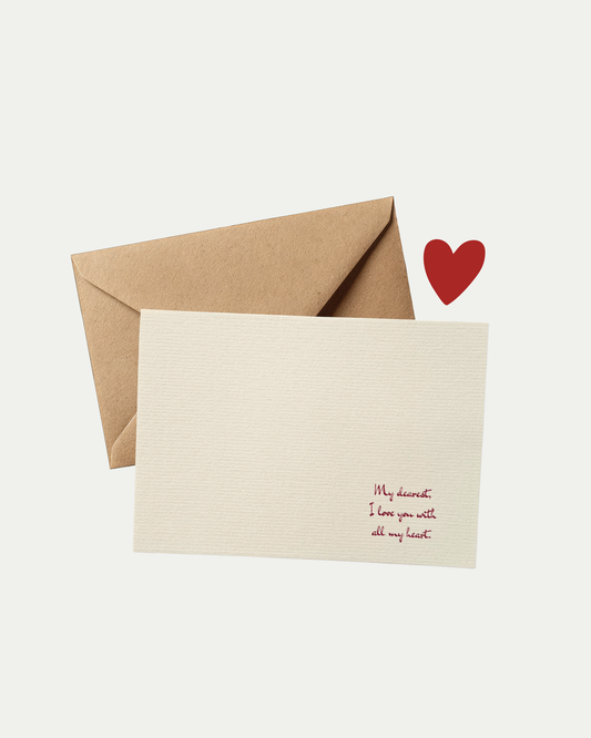 My dearest, Greeting Card