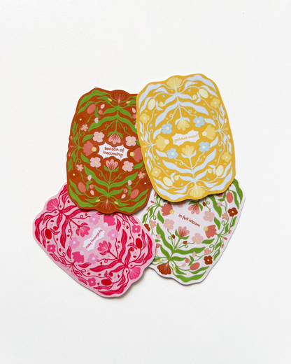 Blooming Seasons Sticker Set